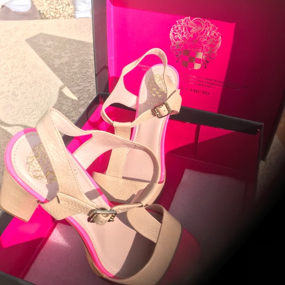 Vince Camuto Novasi Sandals Nude & pink size 9.5 - Picture 9 of 9